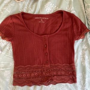Cropped t shirt from Aéropostale